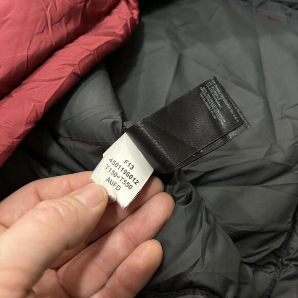 The North Face 700 puffer jacket nuptse M Red Grey - Picture 8 of 8